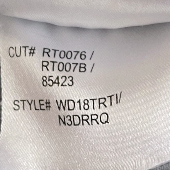 ๐บ RVCA Trail It Vertical Striped Vintage Washed Denim Dress Size S - Picture 14 of 15